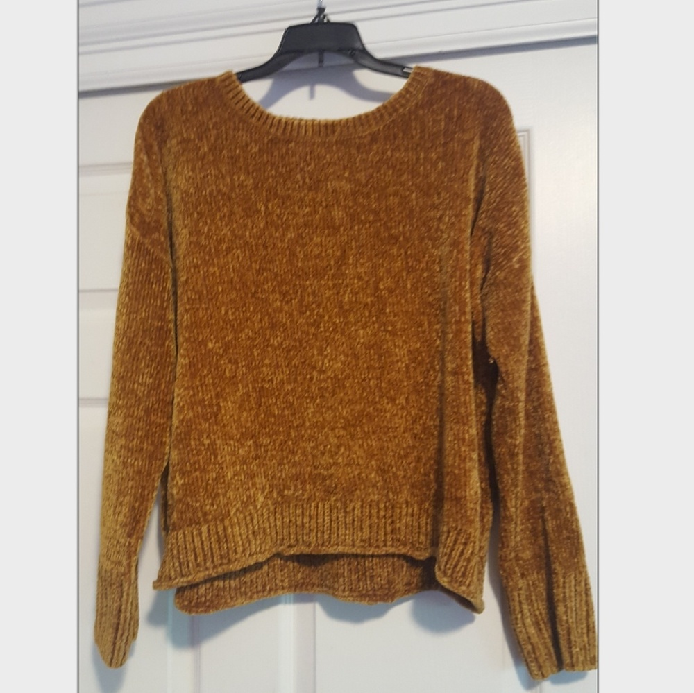 Mudd Mustard Orange Sweater